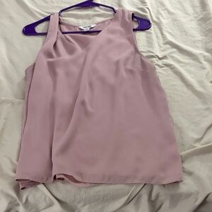 Nine West Mauve Sleeveless Blouse